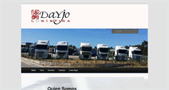 Desktop Screenshot of dayjologistica.com