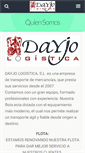 Mobile Screenshot of dayjologistica.com